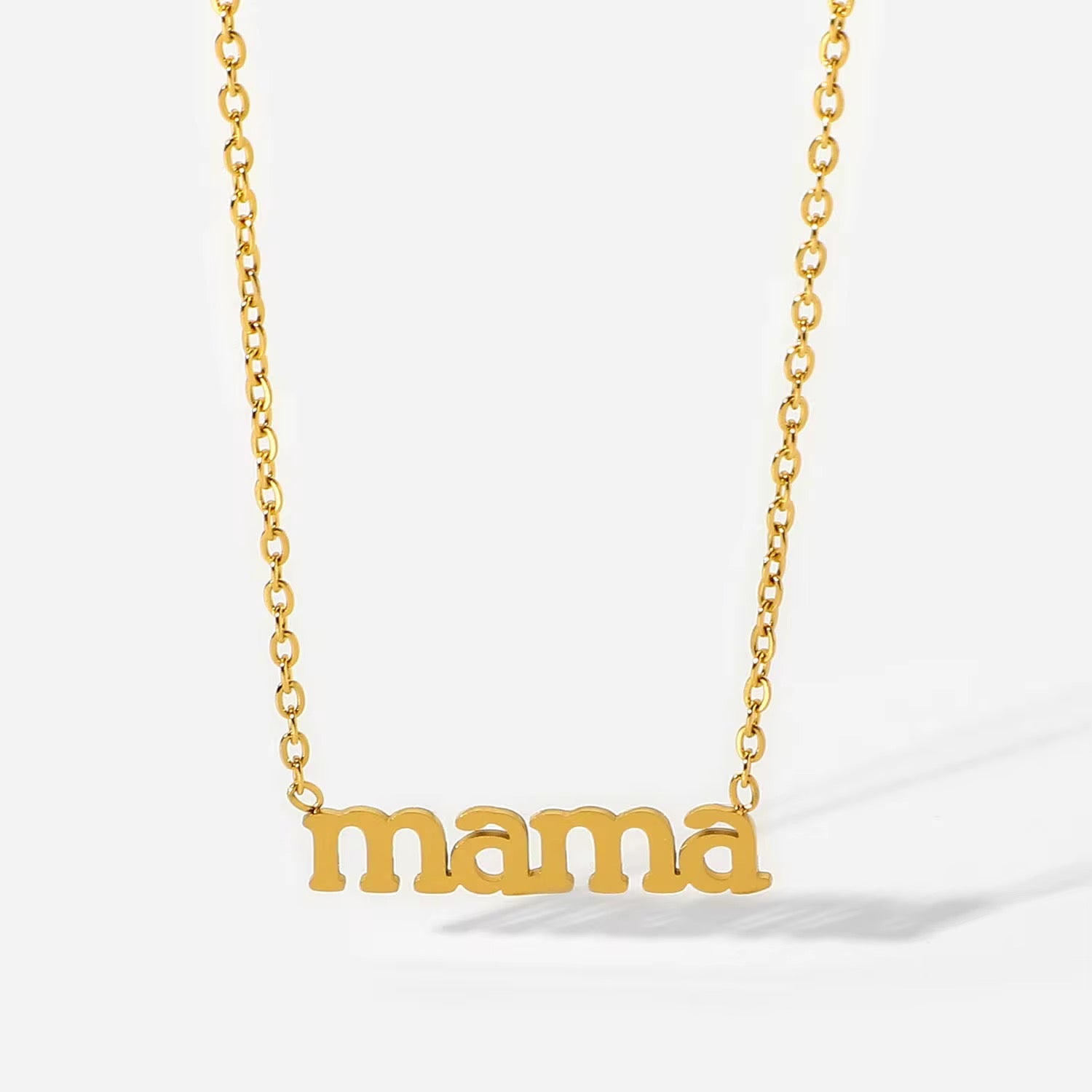The “MAMA” Gold Necklace