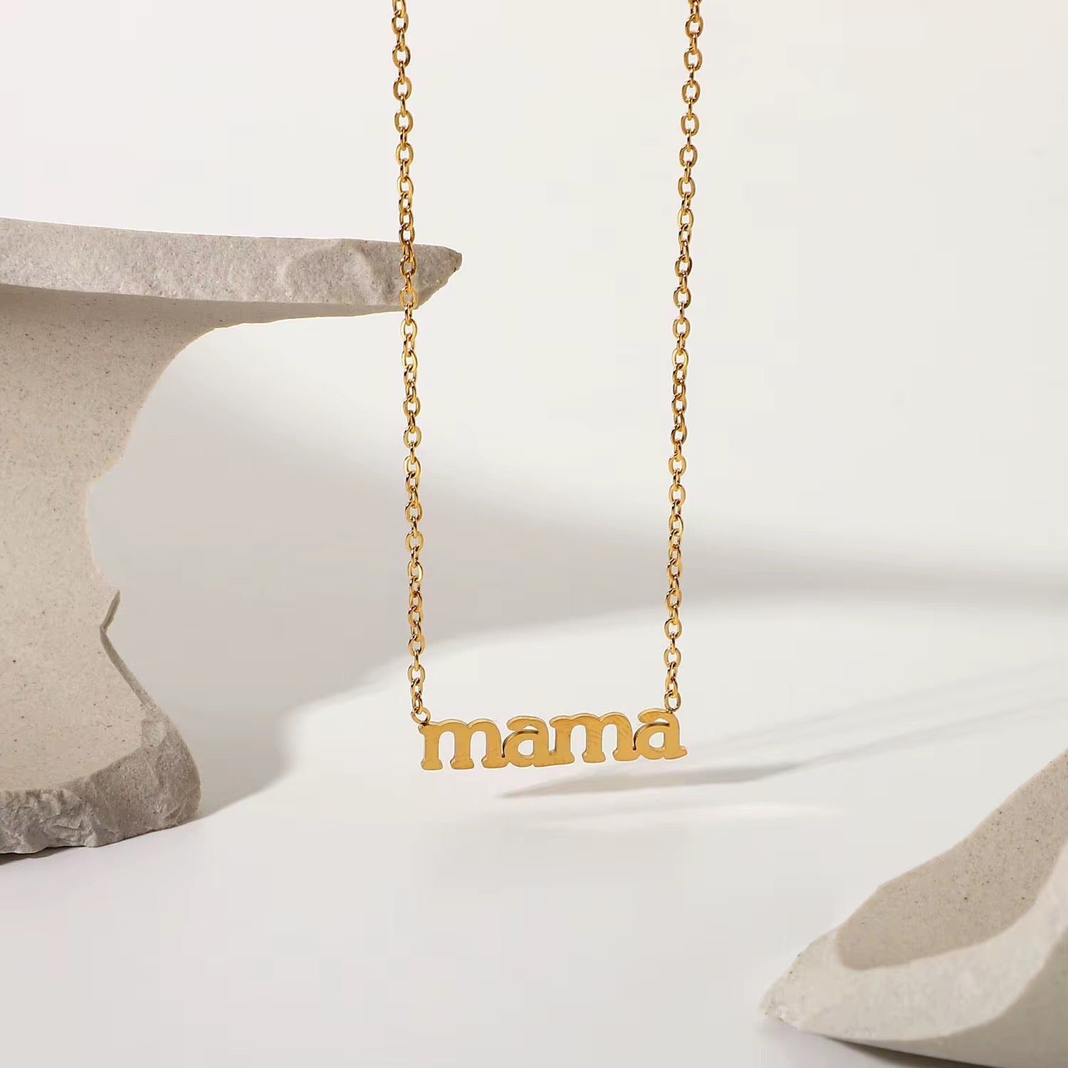 The “MAMA” Gold Necklace