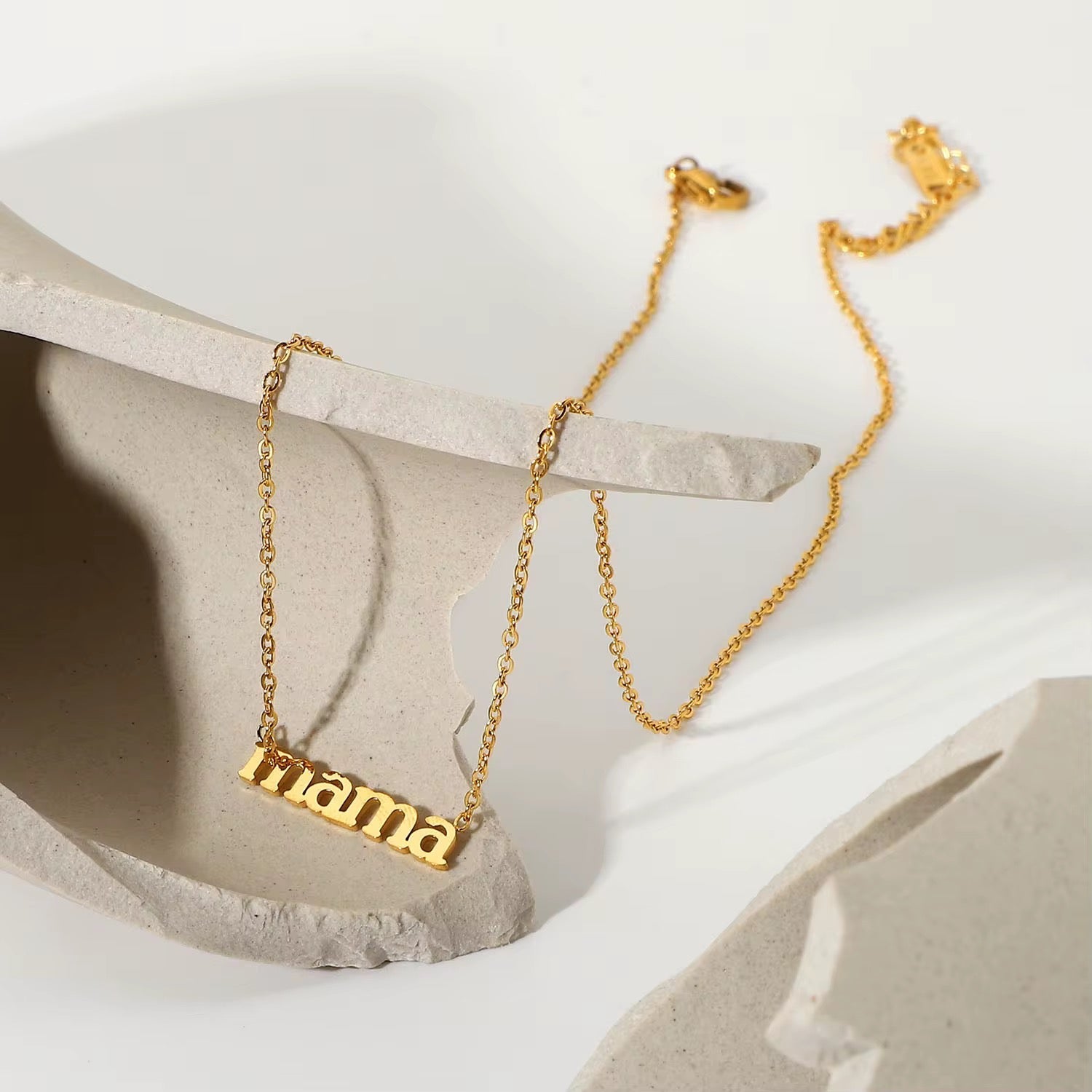 The “MAMA” Gold Necklace